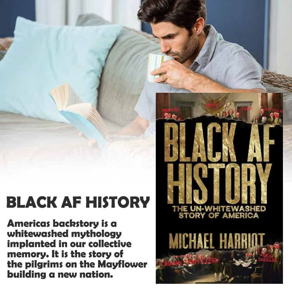 Black AF History: The Un Whitewashed Story of America by Michael Harriot A5-Size