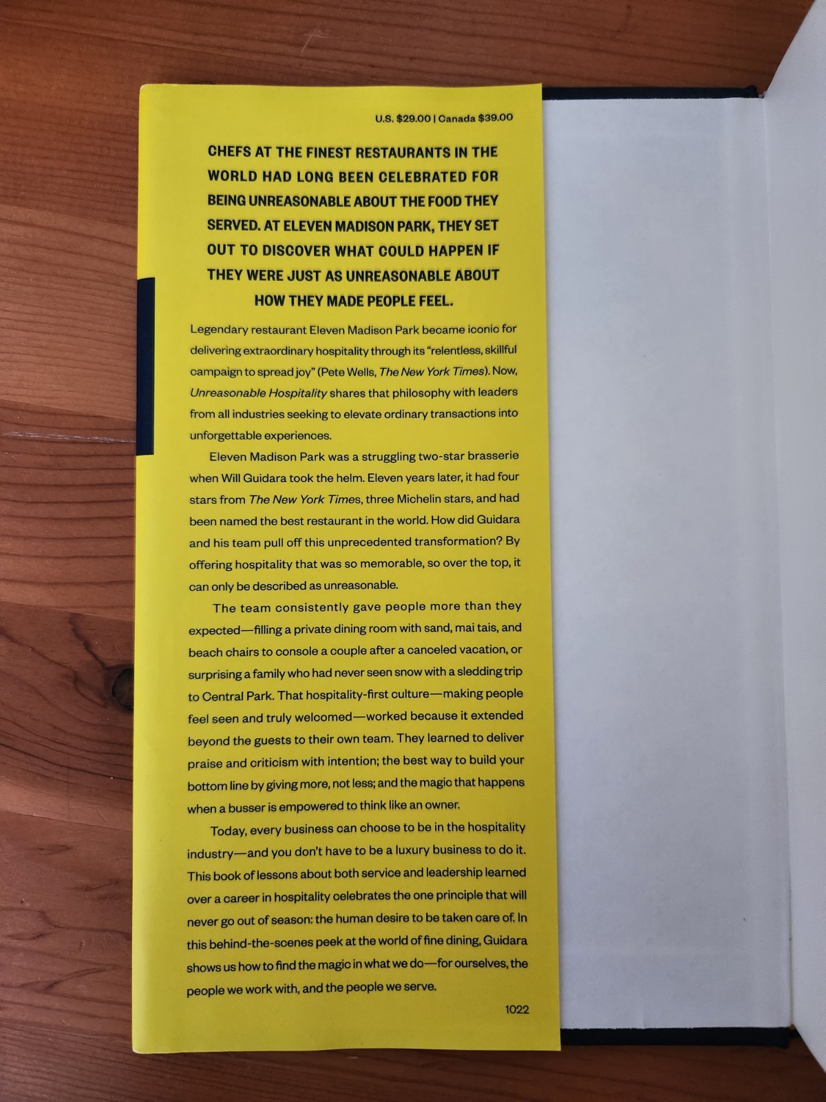 Unreasonable Hospitality (Hardcover) Remarkable Power of Giving People More